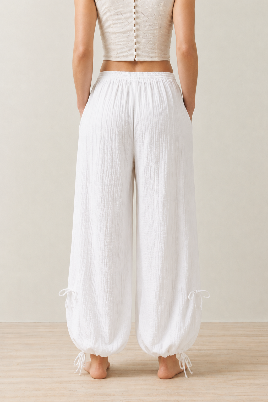 WHITE DUNE PANTS