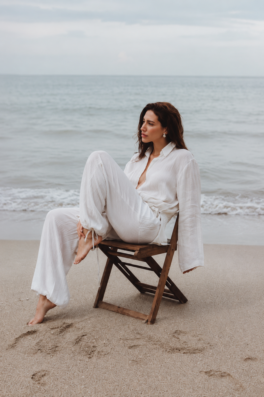 WHITE DUNE PANTS