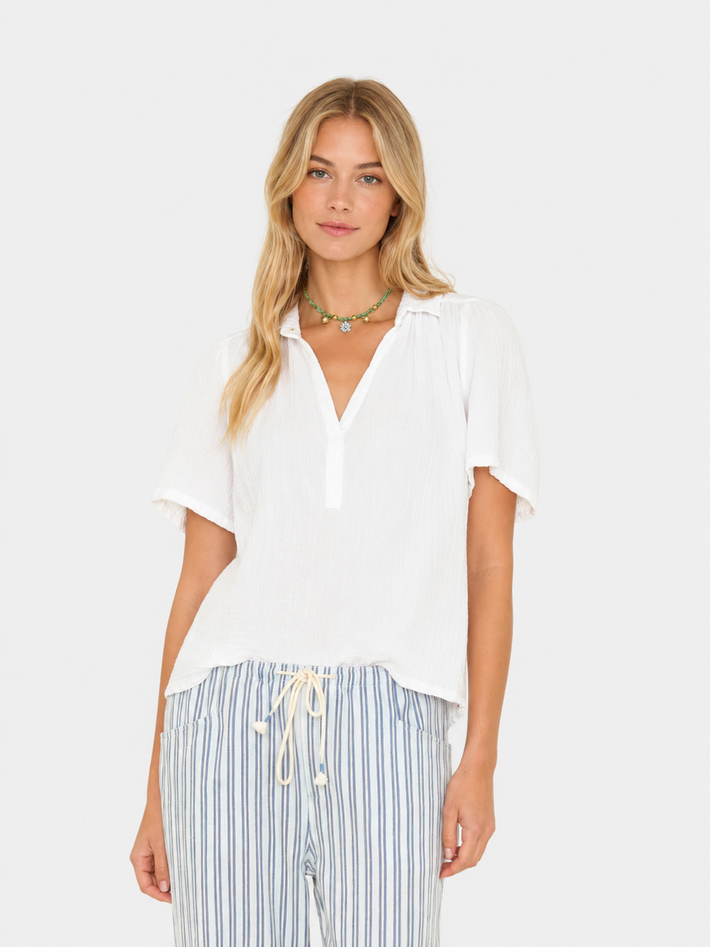 Luna White Top