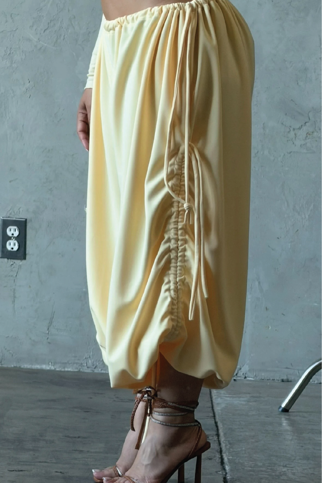 CONTINUUM PANT IN BUTTER YELLOW